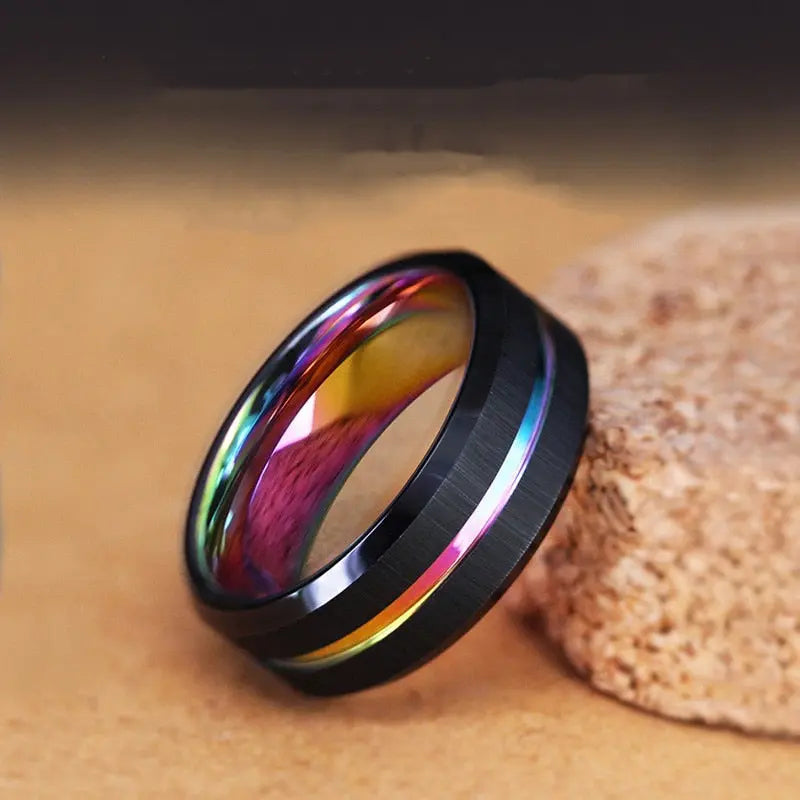 Men's Wedding Band Moissanite Engagement Rings & Jewelry | Luxus Moissanite | Unique Mens Wedding Band unique mens wedding band | Stylish Wedding Bands for Men | High Quality Men's Jewelry
