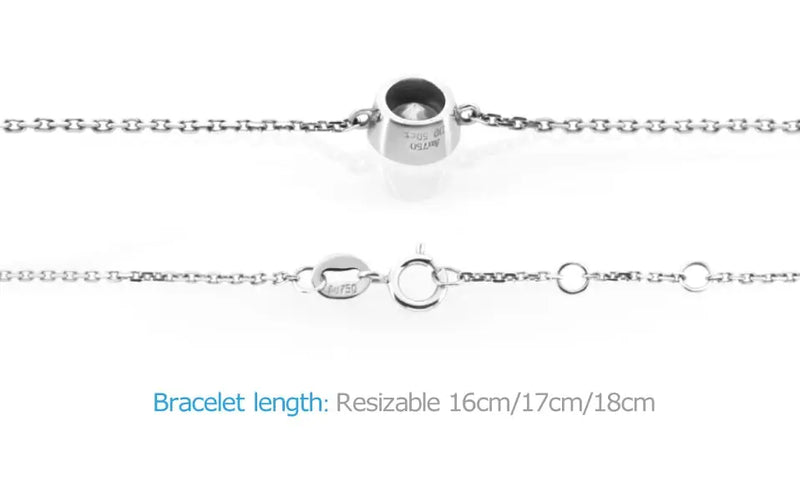 9k, 14k, 18k White Gold Moissanite Bracelet 0.5ct Moissanite Engagement Rings & Jewelry | Luxus Moissanite