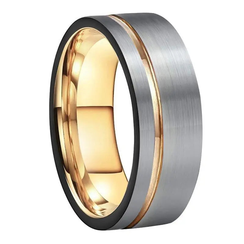 Men's Wedding Band - 5 different styles Moissanite Engagement Rings & Jewelry | Luxus Moissanite | Best ceramic wedding Band collection!|