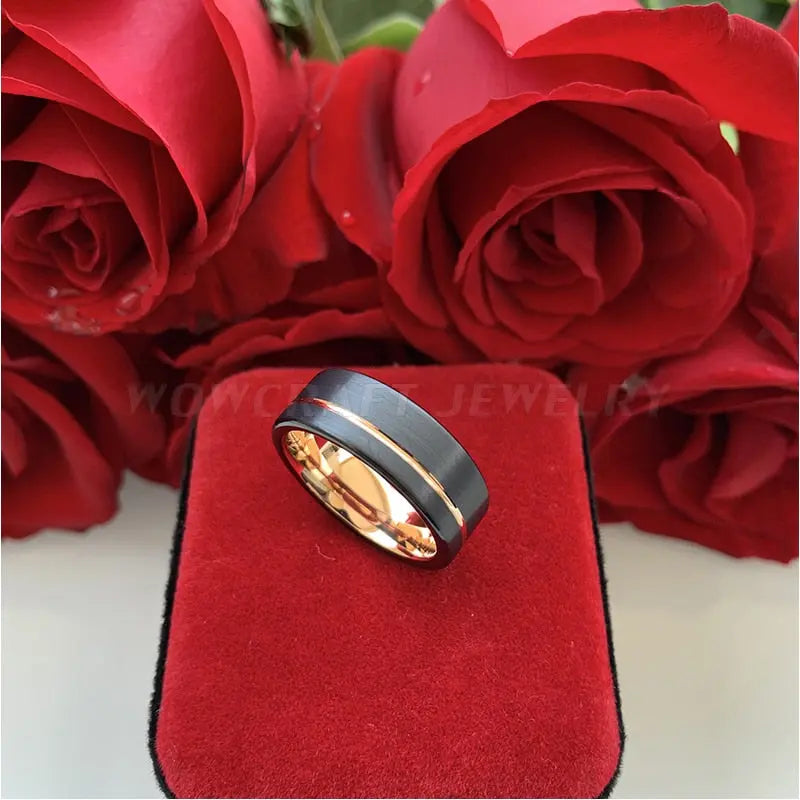Men's Wedding Band - 5 different styles Moissanite Engagement Rings & Jewelry | Luxus Moissanite