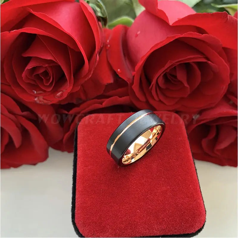 Men's Wedding Band - 5 different styles Moissanite Engagement Rings & Jewelry | Luxus Moissanite