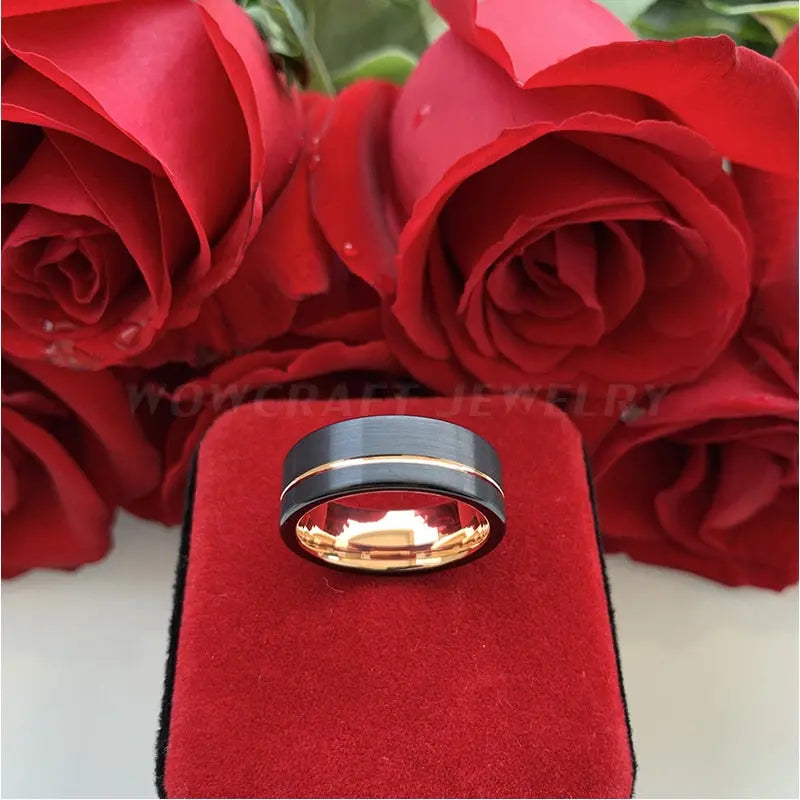 Men's Wedding Band - 5 different styles Moissanite Engagement Rings & Jewelry | Luxus Moissanite