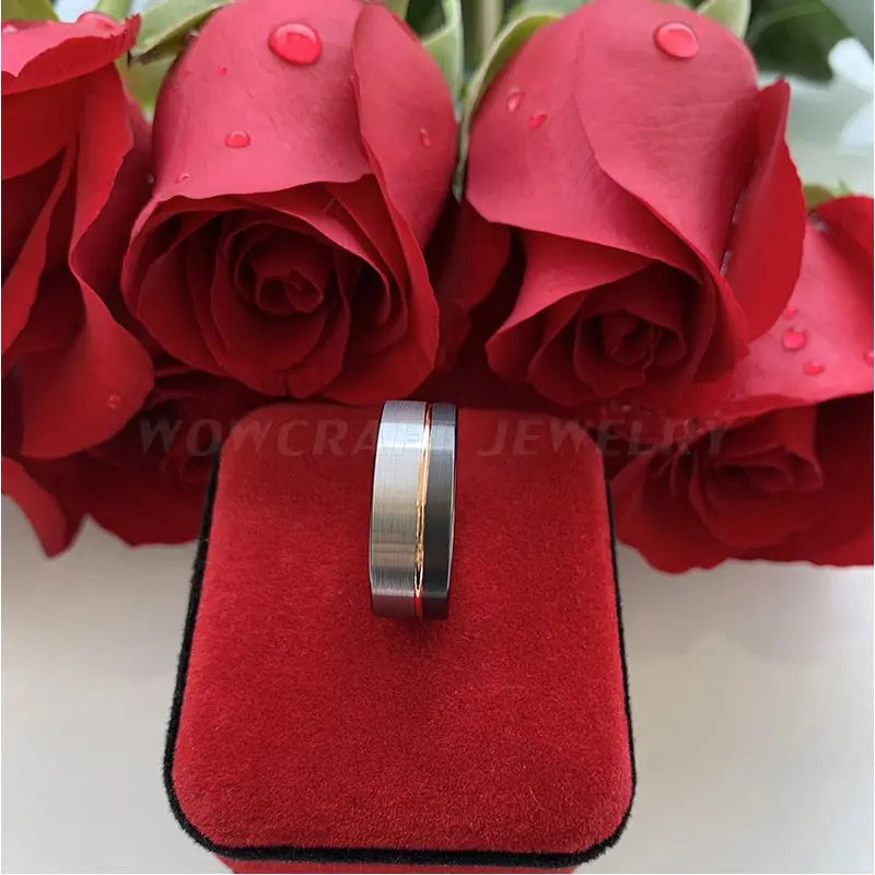 Men's Wedding Band - 5 different styles Moissanite Engagement Rings & Jewelry | Luxus Moissanite