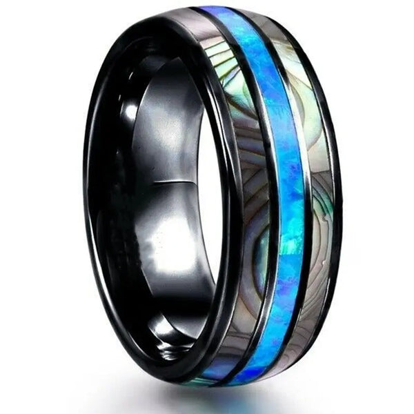 Men's Wedding Band Moissanite Engagement Rings & Jewelry | Luxus Moissanite
