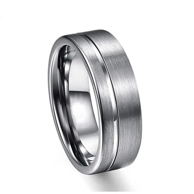 Men's Wedding Band Moissanite Engagement Rings & Jewelry | Luxus Moissanite