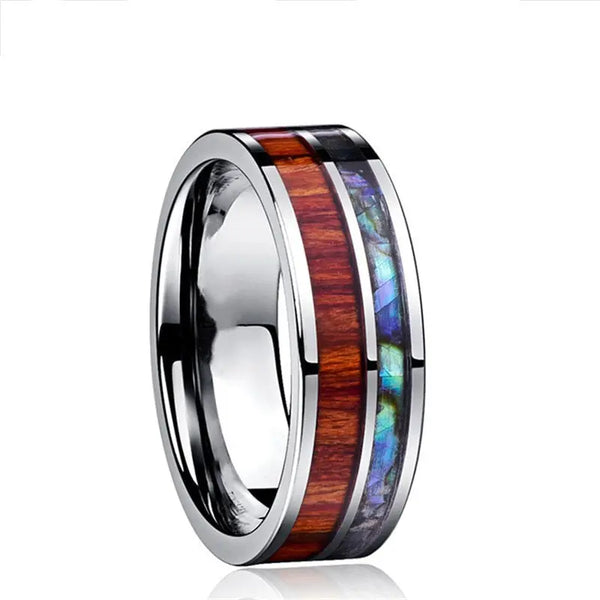 Men's Wedding Band Moissanite Engagement Rings & Jewelry | Luxus Moissanite