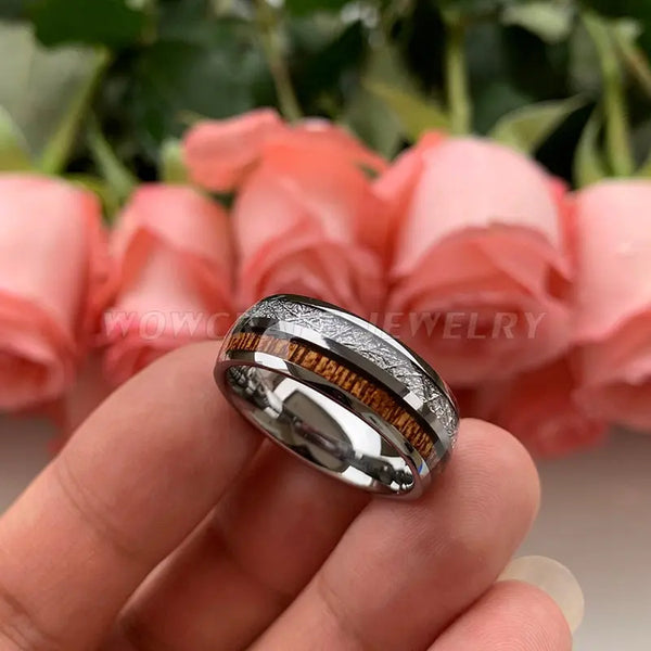 Men's Wedding Band Moissanite Engagement Rings & Jewelry | Luxus Moissanite
