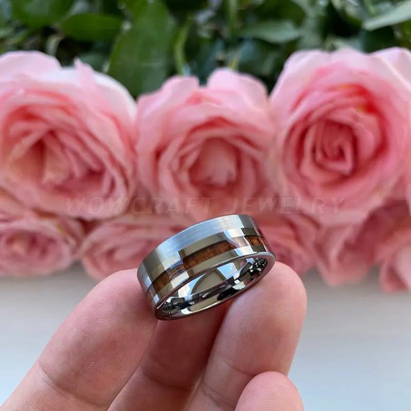 Men's Wedding Band Moissanite Engagement Rings & Jewelry | Luxus Moissanite