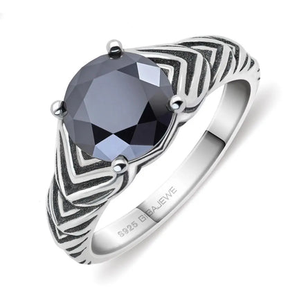 Platinum Plated Silver Wide Moissanite Ring 2ct (Multiple Colors) Moissanite Engagement Rings & Jewelry | Most Affordable Engagement Rings | Luxus Moissanite