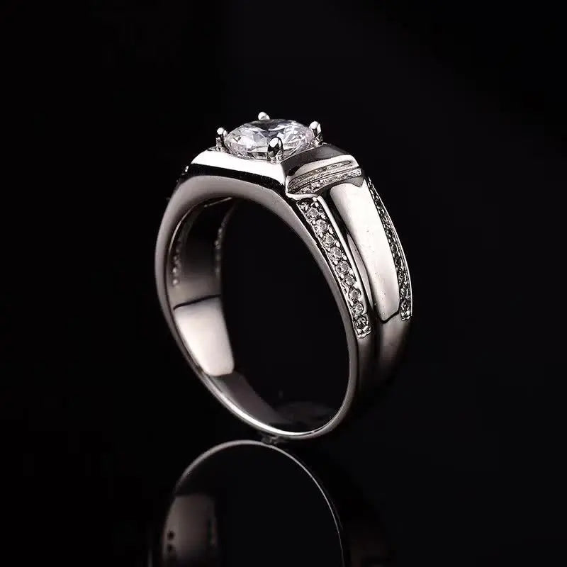 Latest silver ring design with weight for boys // silver ring design 2023  for men👌👌 - YouTube