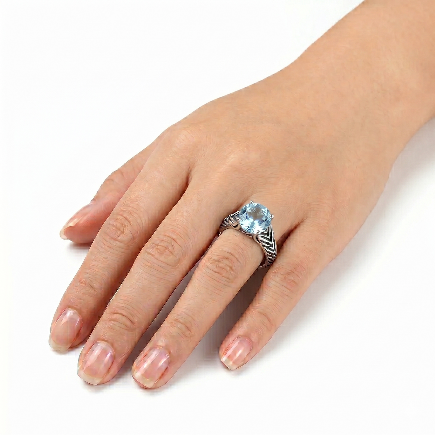 Platinum Plated Silver Wide Moissanite Ring 2ct (Multiple Colors) / Most Affordable Engagement Rings